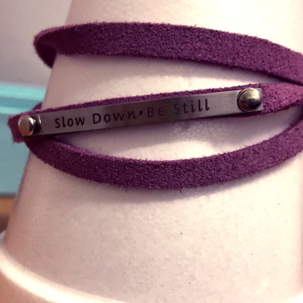 Suede wrap bracelet by jBloom